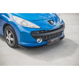 MAXTON Lame Du Pare-Chocs Avant Peugeot 207 Sport