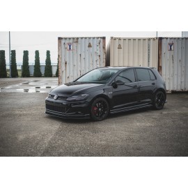 MAXTON Sport Durabilité Lame Du Pare-Chocs Avant / Splitter VW Golf 7 GTI TCR