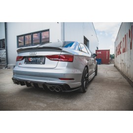 MAXTON Diffuseur Arrière Complet Audi S3 Sedan 8V Facelift MAXTON Diffuseur Arrière Complet Audi S3 Sedan 8V Facelift