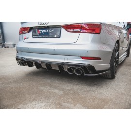 MAXTON Diffuseur Arrière Complet Audi S3 Sedan 8V Facelift MAXTON Diffuseur Arrière Complet Audi S3 Sedan 8V Facelift