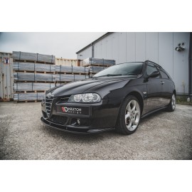 MAXTON Lame Du Pare-Chocs Avant Alfa Romeo 156 Facelift MAXTON Lame Du Pare-Chocs Avant Alfa Romeo 156 Facelift