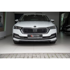 MAXTON Lame Du Pare-Chocs Avant V.2 Skoda Octavia Mk4 MAXTON Lame Du Pare-Chocs Avant V.2 Skoda Octavia Mk4