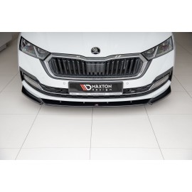 MAXTON Lame Du Pare-Chocs Avant V.1 Skoda Octavia Mk4 MAXTON Lame Du Pare-Chocs Avant V.1 Skoda Octavia Mk4