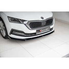 MAXTON Lame Du Pare-Chocs Avant V.1 Skoda Octavia Mk4 MAXTON Lame Du Pare-Chocs Avant V.1 Skoda Octavia Mk4