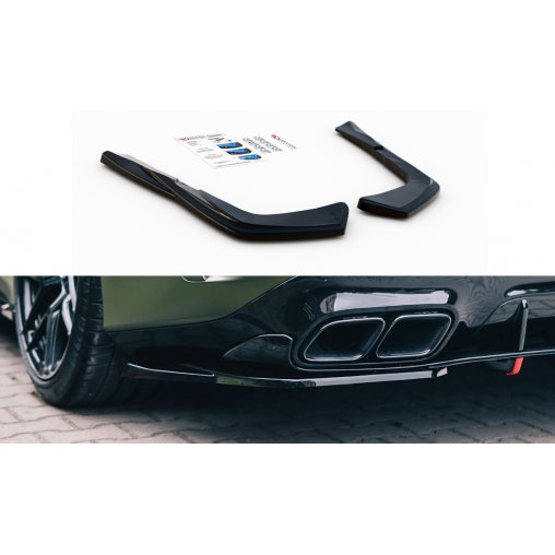MAXTON Lames De Pare-Chocs Arrière Latérales Mercedes-AMG GT 63 S 4-Door Coupe MAXTON Lames De Pare-Chocs Arrière Latérales Mercedes-AMG GT 63 S 4-Door Coupe