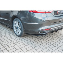 MAXTON Lames De Pare-Chocs Arrière Latérales Ford Mondeo Vignale Mk5 Facelift