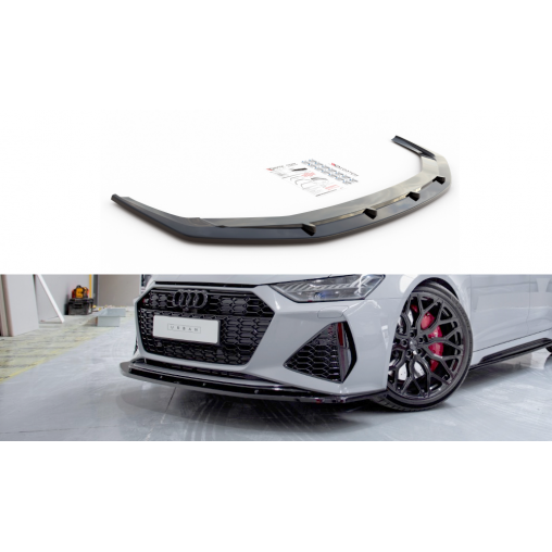 MAXTON Lame Du Pare-Chocs Avant V.2 Audi RS6 C8 MAXTON Lame Du Pare-Chocs Avant V.2 Audi RS6 C8