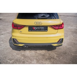 MAXTON Lames De Pare-Chocs Arrière Latérales Audi A1 S-Line GB MAXTON Lames De Pare-Chocs Arrière Latérales Audi A1 S-Line GB