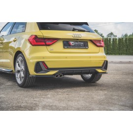 MAXTON Lames De Pare-Chocs Arrière Latérales Audi A1 S-Line GB MAXTON Lames De Pare-Chocs Arrière Latérales Audi A1 S-Line GB