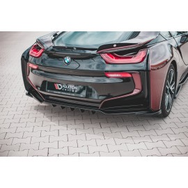 MAXTON Central Arriere Splitter (avec une barre verticale) BMW i8