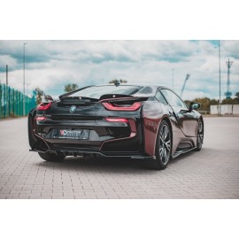 MAXTON Central Arriere Splitter (avec une barre verticale) BMW i8