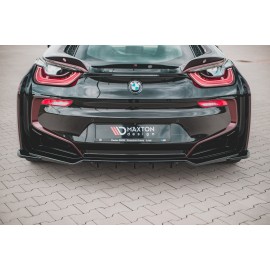 MAXTON Central Arriere Splitter (avec une barre verticale) BMW i8