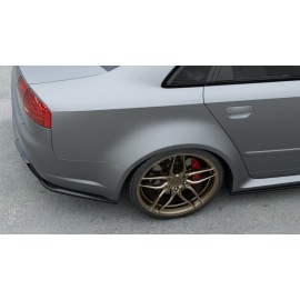 MAXTON Lames De Pare-Chocs Arrière Latérales V.2 Audi RS4 Sedan B7