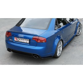 MAXTON Lames De Pare-Chocs Arrière Latérales V.1 Audi RS4 Sedan B7 MAXTON Lames De Pare-Chocs Arrière Latérales V.1 Audi RS4 Sedan B7
