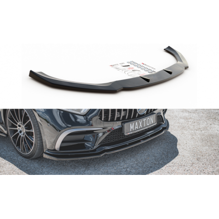 MAXTON Lame Du Pare-Chocs Avant V.2 Mercedes-Benz CLS AMG-Line C257