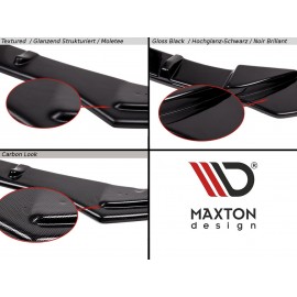 MAXTON Lame Du Pare-Chocs Avant V.8 Ford Focus ST / ST-Line Mk4 MAXTON Lame Du Pare-Chocs Avant V.8 Ford Focus ST / ST-Line Mk4