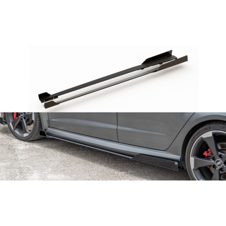 MAXTON Sports Durabilité Rajouts Des Bas De Caisse + Flaps Audi RS3 8V Sportback