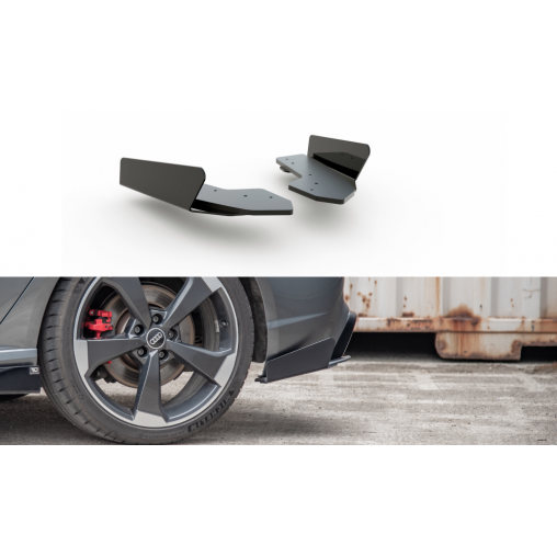 MAXTON Sport Durabilité Lame Du Pare Chocs Arriere + Flaps Audi RS3 8V Sportback MAXTON Sport Durabilité Lame Du Pare Chocs Arriere + Flaps Audi RS3 8V Sportback