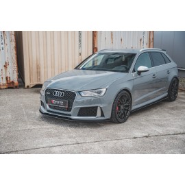 MAXTON Sport Durabilité Lame Du Pare-Chocs Avant Audi RS3 8V Sportback