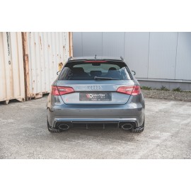 MAXTON Lames De Pare-Chocs Arrière Latérales V.1 Audi RS3 8V Sportback