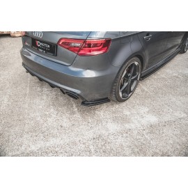 MAXTON Lames De Pare-Chocs Arrière Latérales V.1 Audi RS3 8V Sportback MAXTON Lames De Pare-Chocs Arrière Latérales V.1 Audi RS3 8V Sportback