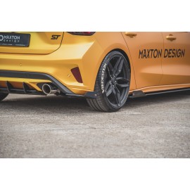 MAXTON Sport Durabilité Lame Du Pare Chocs Arriere + Flaps Ford Focus ST Mk4
