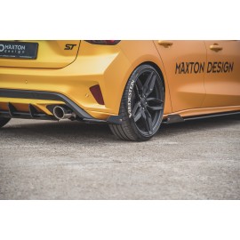 MAXTON Sport Durabilité Lame Du Pare Chocs Arriere + Flaps Ford Focus ST Mk4 MAXTON Sport Durabilité Lame Du Pare Chocs Arriere + Flaps Ford Focus ST Mk4