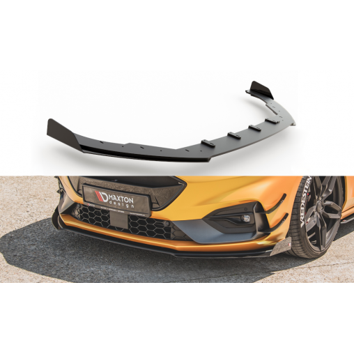 MAXTON Sport Durabilité Lame Du Pare-Chocs Avant + Flaps Ford Focus ST / ST-Line Mk4 MAXTON Sport Durabilité Lame Du Pare-Chocs Avant + Flaps Ford Focus ST / ST-Line Mk4
