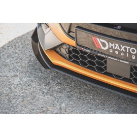 MAXTON Sport Durabilité Lame Du Pare-Chocs Avant + Flaps Ford Focus ST / ST-Line Mk4
