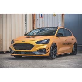 MAXTON Sport Durabilité Lame Du Pare-Chocs Avant Ford Focus ST / ST-Line Mk4