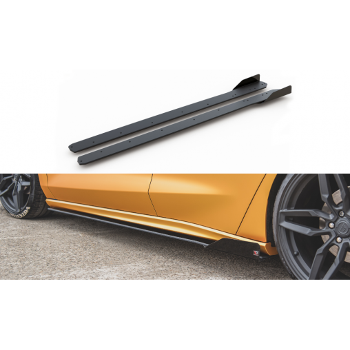 MAXTON Sports Durabilité Rajouts Des Bas De Caisse + Flaps Ford Focus ST / ST-Line Mk4