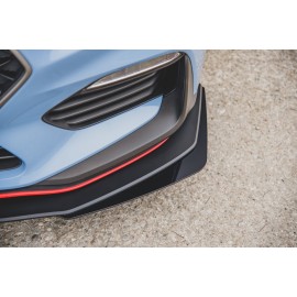 MAXTON Sport Durabilité Lame Du Pare-Chocs Avant + Flaps Hyundai I30 N Mk3 Hatchback / Fastback MAXTON Sport Durabilité Lame Du Pare-Chocs Avant + Flaps Hyundai I30 N Mk3 Hatchback / Fastback