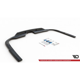 MAXTON Central Arriere Splitter (avec une barre verticale) Audi A6 S-Line Avant C8