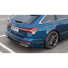 MAXTON Central Arriere Splitter Audi A6 S-Line Avant C8 MAXTON Central Arriere Splitter Audi A6 S-Line Avant C8