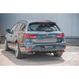 MAXTON Diffuseur Arrière Complet V.2 Seat Leon Cupra ST Mk3 FL