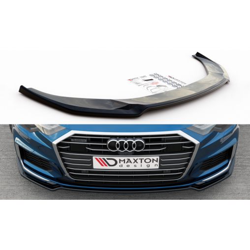 MAXTON Lame Du Pare-Chocs Avant V.1 Audi A6 S-Line / S6 C8 MAXTON Lame Du Pare-Chocs Avant V.1 Audi A6 S-Line / S6 C8
