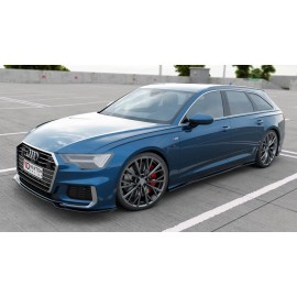 MAXTON Lame Du Pare-Chocs Avant V.1 Audi A6 S-Line / S6 C8 MAXTON Lame Du Pare-Chocs Avant V.1 Audi A6 S-Line / S6 C8