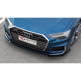 MAXTON Lame Du Pare-Chocs Avant V.1 Audi A6 S-Line / S6 C8 MAXTON Lame Du Pare-Chocs Avant V.1 Audi A6 S-Line / S6 C8