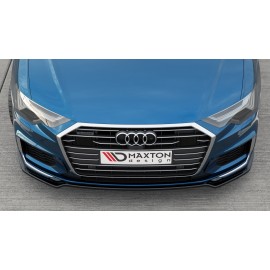 MAXTON Lame Du Pare-Chocs Avant V.1 Audi A6 S-Line / S6 C8 MAXTON Lame Du Pare-Chocs Avant V.1 Audi A6 S-Line / S6 C8