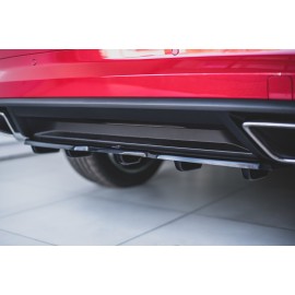 MAXTON Central Arriere Splitter (avec une barre verticale) Skoda Kodiaq RS MAXTON Central Arriere Splitter (avec une barre verticale) Skoda Kodiaq RS