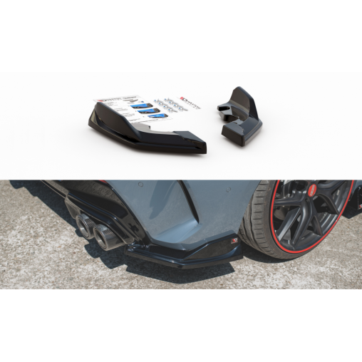 MAXTON Lames De Pare-Chocs Arrière Latérales V.4 BMW 1 F40 M-Pack/ M135i MAXTON Lames De Pare-Chocs Arrière Latérales V.4 BMW 1 F40 M-Pack/ M135i