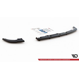 MAXTON Central Arriere Splitter (avec une barre verticale) VW Polo 6 GTI Mk6 MAXTON Central Arriere Splitter (avec une barre verticale) VW Polo 6 GTI Mk6