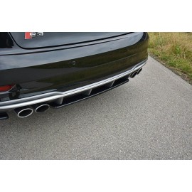 MAXTON Central Arriere Splitter Audi S3 8V FL Limousine MAXTON Central Arriere Splitter Audi S3 8V FL Limousine