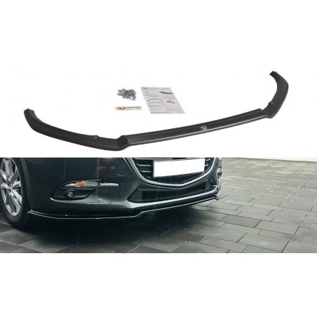 MAXTON LAME DE PARE-CHOCS AVANT v.1 Mazda 3 BN (Mk3) Facelift