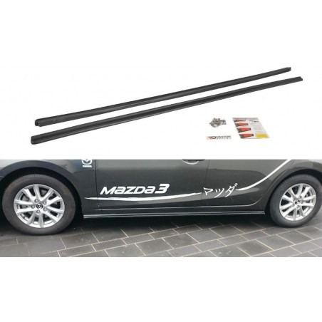 MAXTON RAJOUTS DES BAS DE CAISSE POUR Mazda 3 BN (Mk3) Facelift
