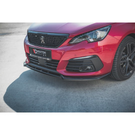 MAXTON Lame Du Pare-Chocs Avant V.1 Peugeot 308 GT Mk2 Facelift