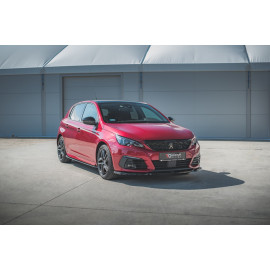 MAXTON Lame Du Pare-Chocs Avant V.2 Peugeot 308 GT Mk2 Facelift MAXTON Lame Du Pare-Chocs Avant V.2 Peugeot 308 GT Mk2 Facelift