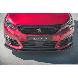 MAXTON Lame Du Pare-Chocs Avant V.2 Peugeot 308 GT Mk2 Facelift MAXTON Lame Du Pare-Chocs Avant V.2 Peugeot 308 GT Mk2 Facelift