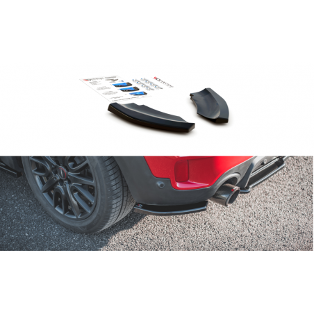 MAXTON Lames De Pare-Chocs Arrière Latérales Mini Countryman Mk2 F60 JCW