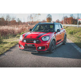 MAXTON Lame Du Pare-Chocs Avant V.2 Mini Countryman Mk2 F60 JCW MAXTON Lame Du Pare-Chocs Avant V.2 Mini Countryman Mk2 F60 JCW